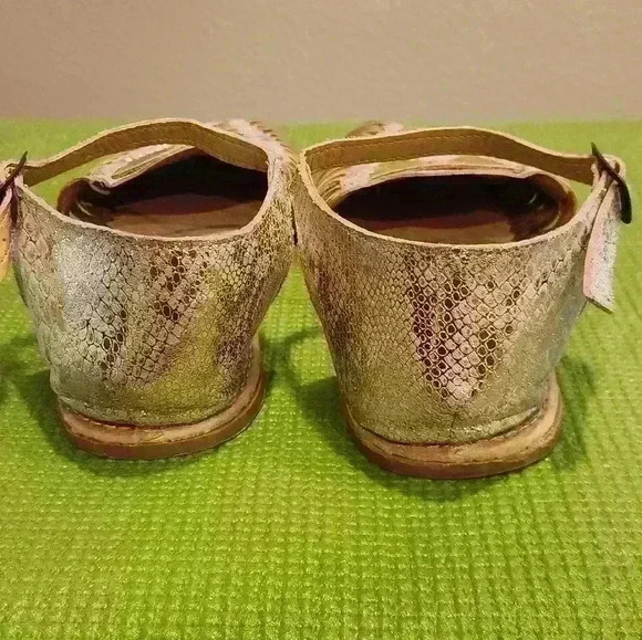 Rodeo Durango Women's Rose Gold flat with buckle strap sandals,  size 25 - Picture 12 of 14